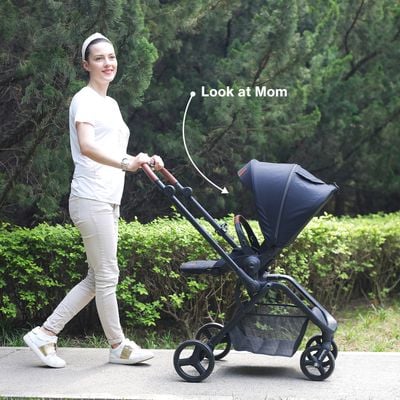 Teknum STROLL - 1 Reversible Travel Stroller - Black